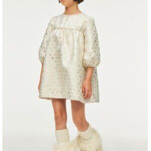 Zara Girls - SPARKLY JACQUARD DRESS - Size 13-14 - Fits age 12